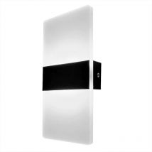 Appliques murales modernes à LED 6 W, éclairage d'intérieur vers le haut et vers le bas, luminaires muraux pour chambre à coucher, salon, couloir,