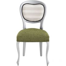 Fijalo - Housse de chaise Pack 2 Dorian C/4 sans dossier