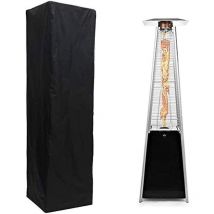 Housse de Chauffage de Terrasse, Housse de Protection Contre la Poussière Pour Parasol et Chauffage, Extérieur de Jardin, Auvent Impermé Able et