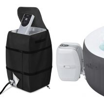 Housse De Chauffage pour Spa,Housse de Pompe de Chauffage, Housse de Spa imperméable,Couvercle De Pompe De Chauffage De Spa pour Spa,Housse de Spa