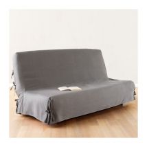 Housse de Clic-Clac "Tissu" 140x200cm Gris Clair