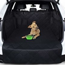 Housse de Coffre pour Chien - Protection de Coffre et Pare-Chocs - Housse de Voiture Solide pour Chiens avec Rabat de Pare-Chocs - imperméable et