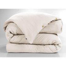 Housse de couette 1 pers 140 x 200 cm double gaze de coton Gaïa Pampa