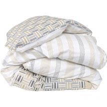 Housse de couette coton diego 140x200 cm
