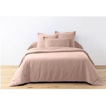 Housse de couette + 2 taies 240 x 260 cm Passion rose