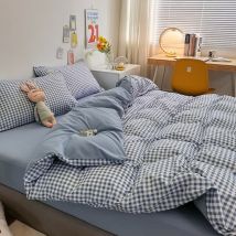 Housse de couette 220cm240cm Drap de lit 230250cm Taie d'oreiller 2pcs, Pour deux personnes