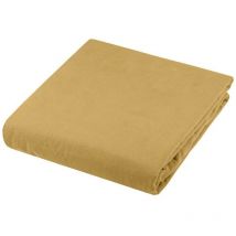 Housse de couette 220x240 Cottage coton lavé 60 fils moutarde