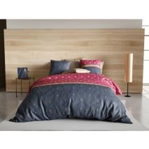 Atelier Du Coton - Housse De Couette 240x220 Lily + 2 Taies 100% Coton 57 Fils