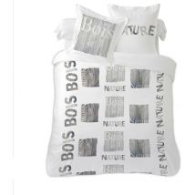Housse de couette 260x240 Forest + 2 taies coton 57 fils