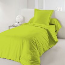 Housse de couette Anis 140 x 200 cm / 100% Coton / 57 Fils/cm² pour lit 1 place - Anis