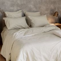 Housse de couette Basic 220x220 cm (Lit 135/140) Beige