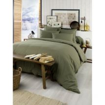 Housse de couette 'Candice' toutes dimensions Flanelle de Coton - Candice Romarin - Housse de couette 260 x 240 cm