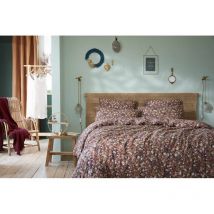 Housse de couette 'Capucine' toutes dimensions 'Gaze de Coton' - Couleur: Capucine Camel - Taille de housse de couette: Housse de couette 240 x 220 cm