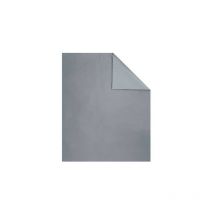 Anne De Solène - Housse de couette Eclat 200x200cm argent Satin coton 120F