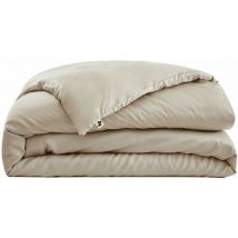 Housse de couette en bambou 240x220 cm naturel