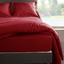 Housse de couette Rubis en percale 140 m
