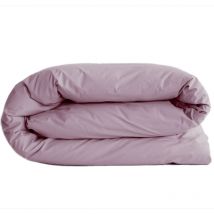 Housse de couette Prune en percale 220 x 240 cm