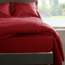 Ac-deco - Housse de couette Rubis en percale 240 x 220 cm