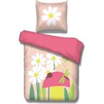 Drap de lit Motif printemps 195x85 cm Coton Vipack