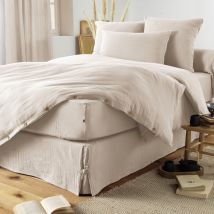 Housse de couette "Gaïa" toutes dimensions "Gaze de Coton" - Couleur: Gaïa Pampa - Taille de housse de couette: Housse de couette 240 x 220 cm