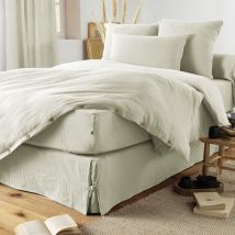 Housse de couette 'Gaïa' toutes dimensions 'Gaze de Coton' - Couleur: Gaïa Vert d'Eau - Taille de housse de couette: Housse de couette 240 x 220 cm