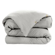 Housse de couette 'Gaïa' toutes dimensions 'Gaze de Coton' - Couleur: Gaïa Nuage - Taille de housse de couette: Housse de couette 140 x 200 cm