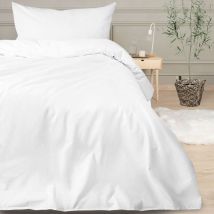 Housse de couette hôtel SMOOTH, blanc/160x200