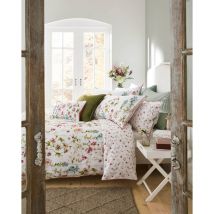 Laura Ashley - Housse de couette Wild Meadow Crimson 200 x 200cm Multicolore