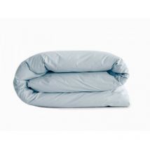 Housse de couette Manoir percale pur coton peigné longues fibres 80 fils/cm² Vent Du Sud Glacier - Housse de couette 200 x 200 cm