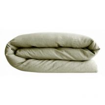 Housse de couette Palace 100% coton teint lavé Vent Du Sud Palace Romarin - Housse de couette 200 x 200 cm