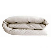 Housse de couette Palace 100% coton teint lavé Vent Du Sud Palace Naturel - Housse de couette 240 x 220 cm