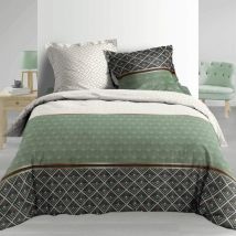 Parure de lit Percale - Belor - 260 x 240 cm.