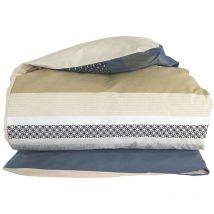 Housse de couette percale de coton marlow 260x240 cm