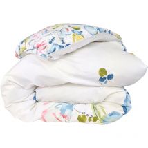 Linnea - Housse de couette percale de coton nenuphar 300x240 cm