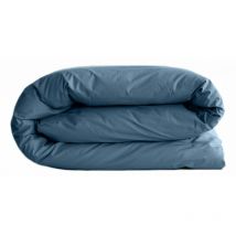 Vent Du Sud - Bettdeckenbezug Manoir Perkal aus reiner, langstapeliger, gekämmter Baumwolle 80 Fäden/cm² Südwind - Marine - Bettdeckenbezug 140 x 200