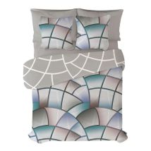 Enveloppe de couette Pierre Cardin lucas grey 144 thread count 180 x 230 cm