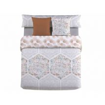 Enveloppe de couette pierre cardin resort beige 144 fils au pouce carré 150 x 230 cm