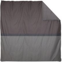 Housse de couette satin coton enzo 200x200 cm