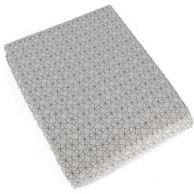 Housse de couette Satin coton etoile 240x220 cm