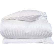 Housse de couette satin de coton grand hôtel 140x200 cm