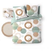 Housse de couette + taies 200 x 200 cm Linabelle