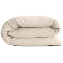 Housse de couette uni percale de coton manoir 280x240 cm