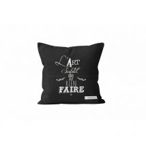 Housse de coussin 40x40 cm SUBTIL, par Soleil d'Ocre