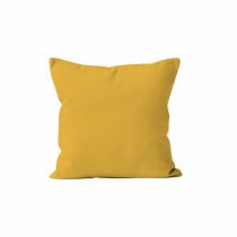 Housse de coussin 40x40 cm alix jaune radieux, par Soleil d'ocre