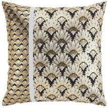 Housse de coussin 60x60 or Carat coton