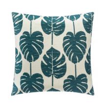 Housse de Coussin 'Chen Feuil' 40x40cm Vert