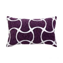 Housse de Coussin Chenille 'Jeni' 30x50cm Violet