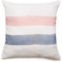 Housse de coussin en lin lavé doublé coton lavé aria Housse de coussin 45x45 cm