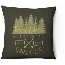 Housse de coussin en velours Forest