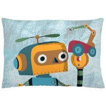 Housse de coussin naturals robots (50 x 30 cm)
